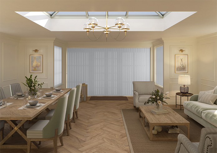 Trinity (Blackout), Silver - Vertical Blind - Image 9